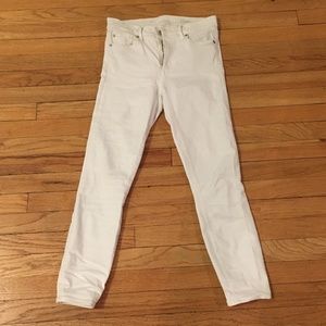 Gap White Jeans